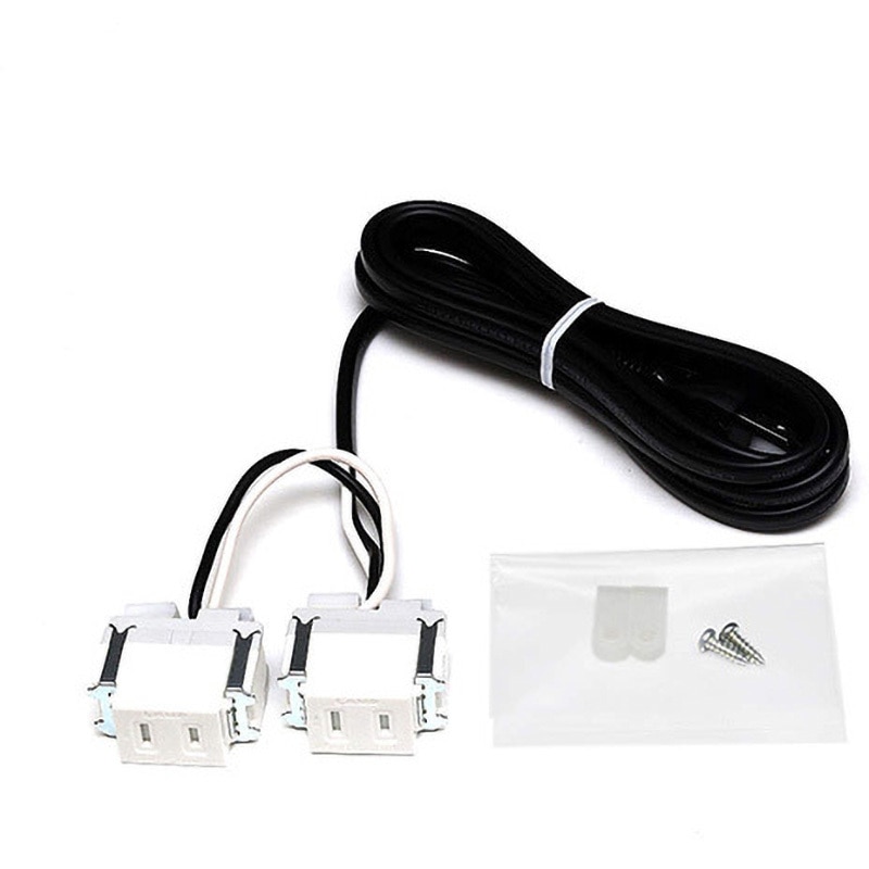 DM2-A2-WT 結線済コンセント DM-A型 LAMP(スガツネ工業) 15A AC125V 2