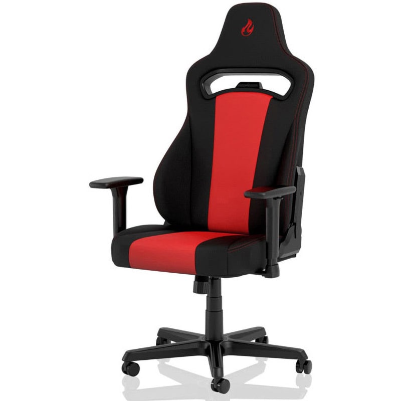 NC-E250-BR Nitro Concepts E250 ゲーミングチェア ファブリック ブラック noblechairs 保証期間1年間  ブラック/レッド色 - 【通販モノタロウ】