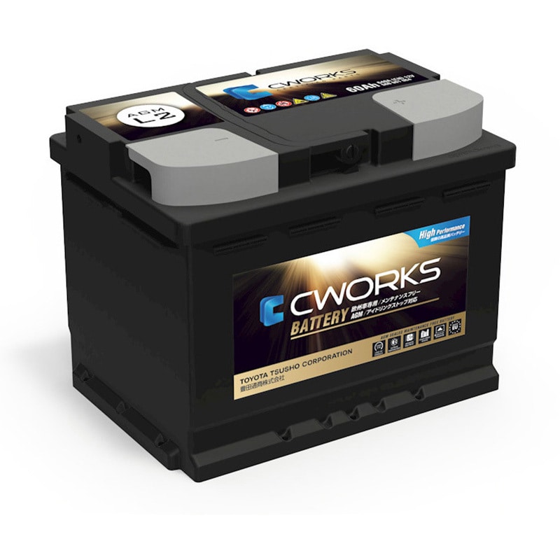 CWG210YL2AG AGMバッテリー(輸入車用) 1個 CWORKS 【通販