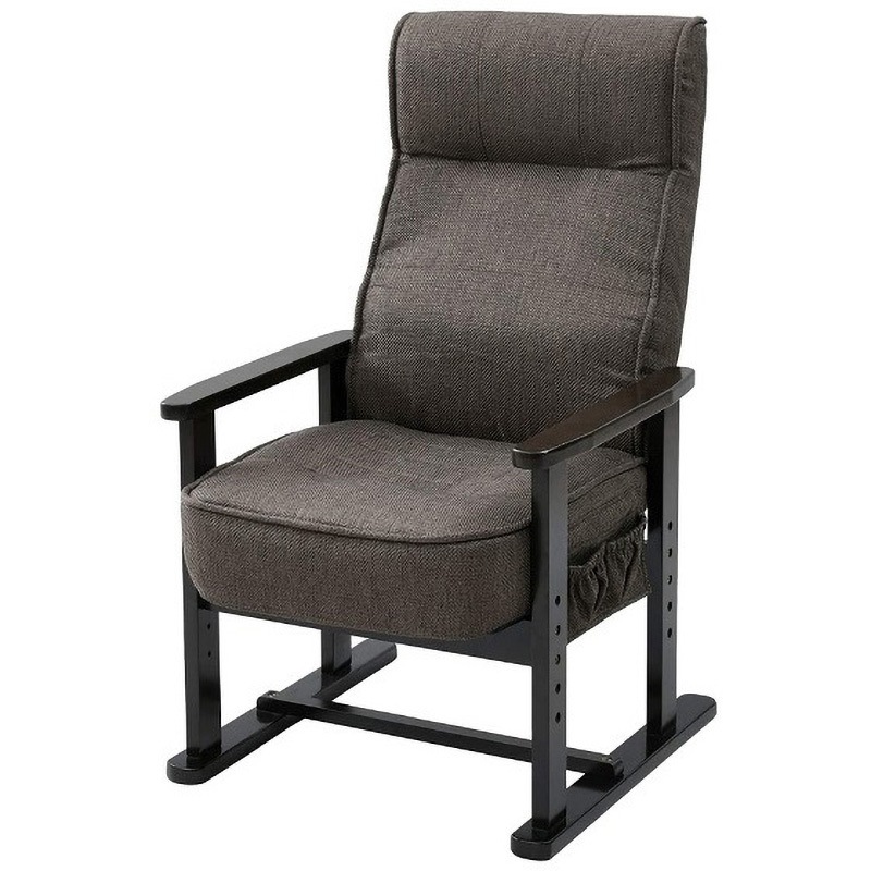 WPTCL-60N(DBR) リクライニングチェア 1台 YAMAZEN(山善) 【通販