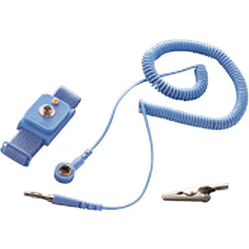 アズピュアリストストラップ 5個 コードレスタイプ アズワン ML-301C1 (1-4266-51) アズピュア（アズワン） アズピュアリストストラップ 5個(コードレス