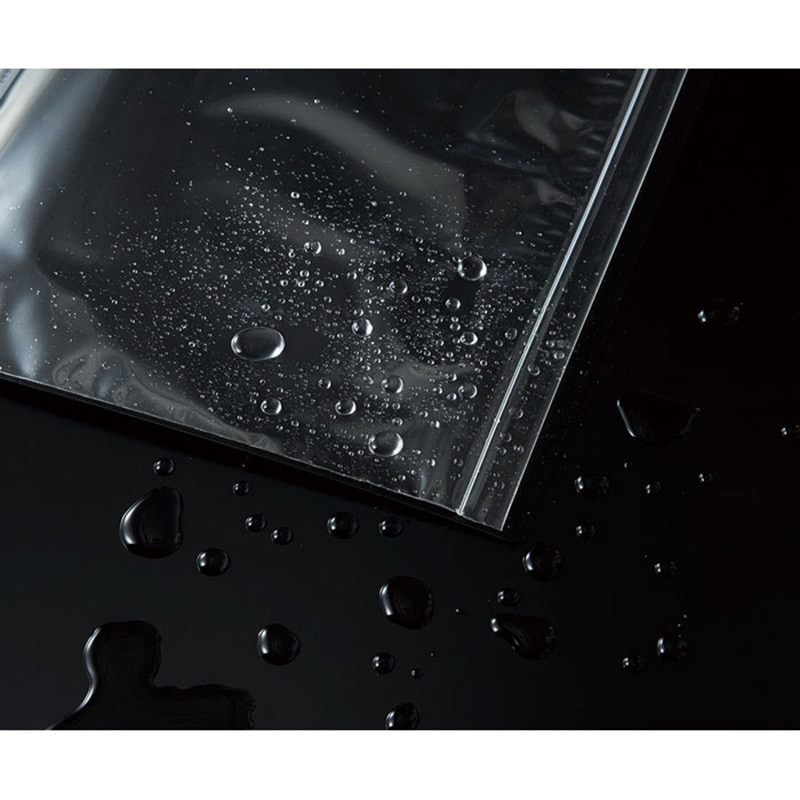 8732シロ クリアーファイル チャックタイプ キングジム カラーPP表紙