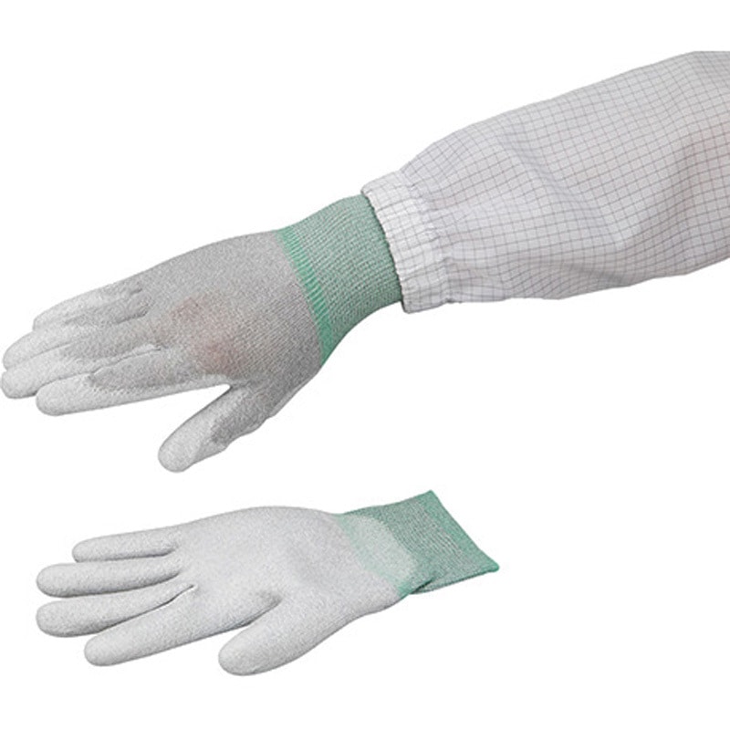 アズピュア PUコート導電手袋手の平II アズピュア(アズワン) 静電気防止・耐久性・通気性 10双入 5,596円