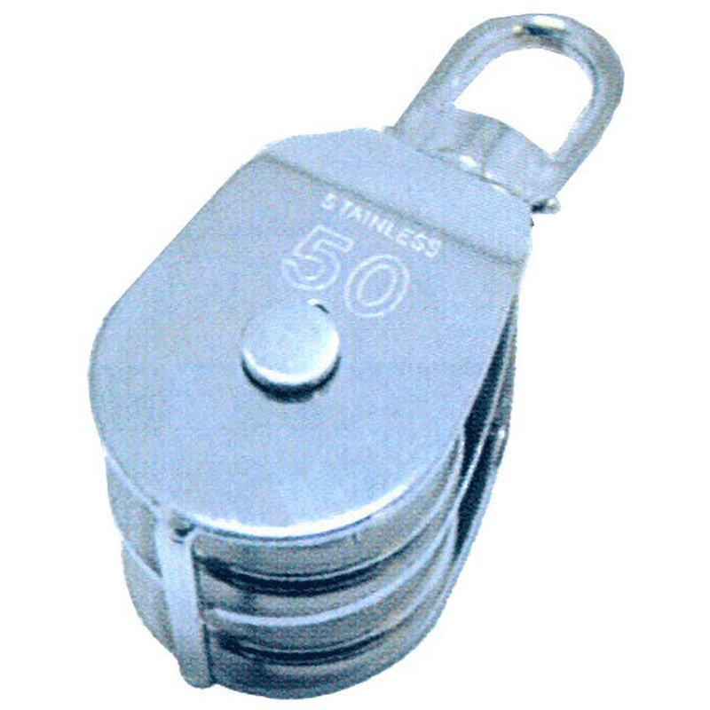 50X2MS ステンレス豆ブロック スリーエッチ 車輪径50mm 1個(700g) 6,389円