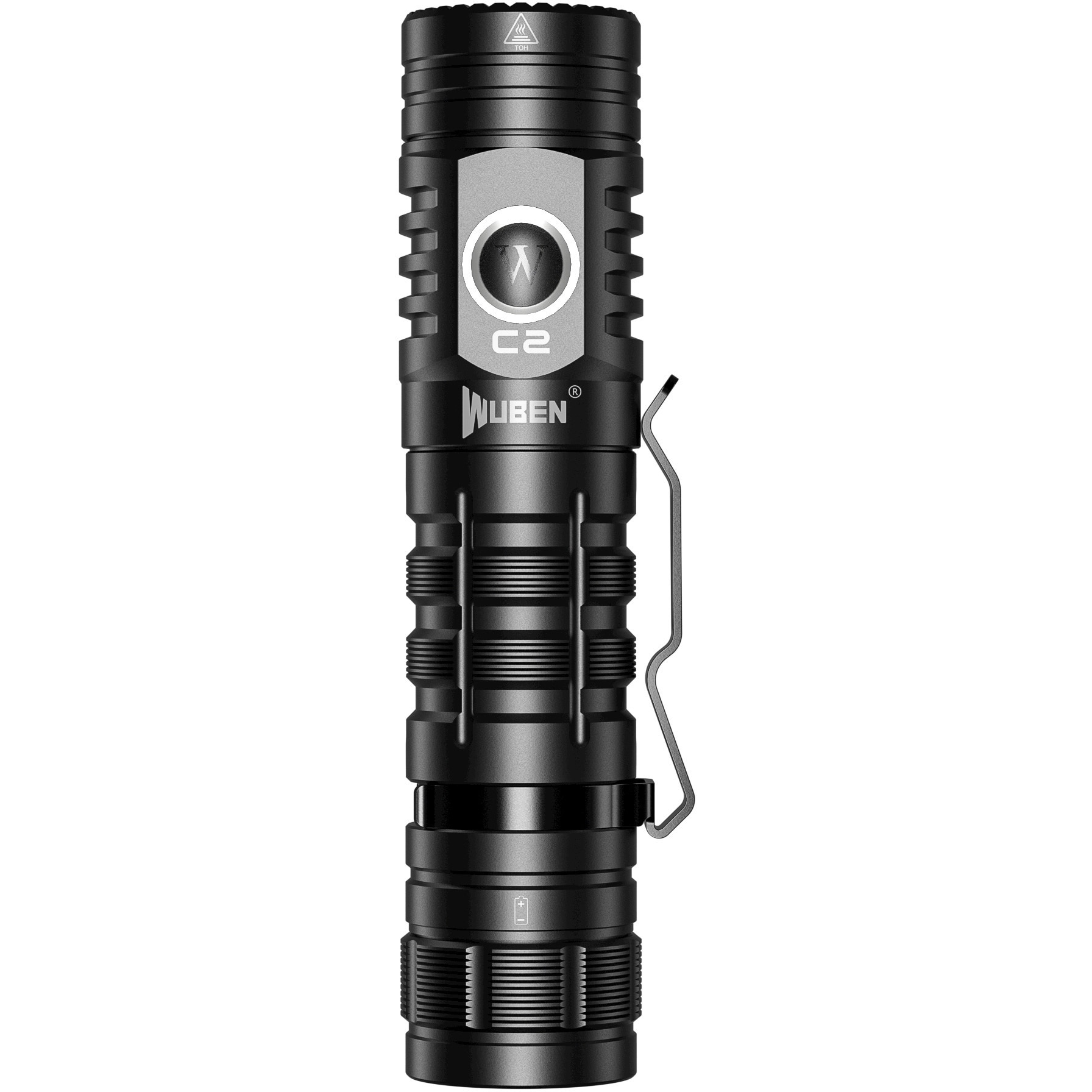 C2 【C2】充電式フラッシュライト WUBEN(ウーベン) LED 明るさ最大2000Lm
