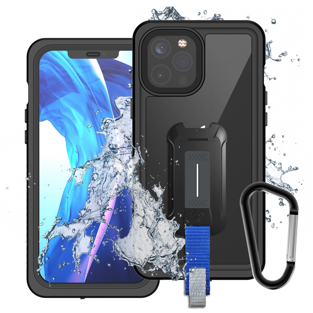 MX-IPH-12PMX IP68 Waterproof Protective Case for iPhone 12 Pro Max [ Black ] ARMOR-X ブラック色 ケース型