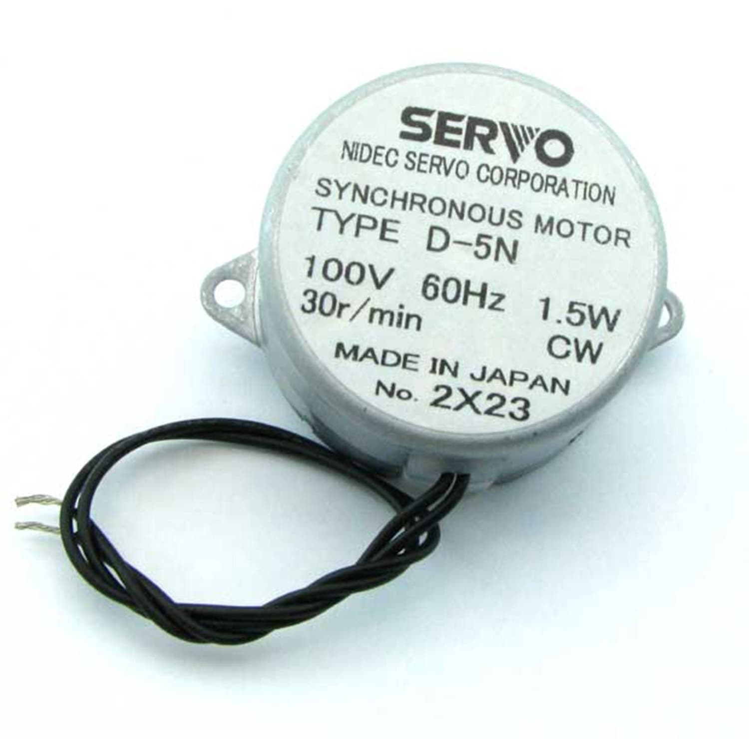 D5N6Z30M シンクロナスモータ 日本電産サーボ 100V - 【通販モノタロウ】
