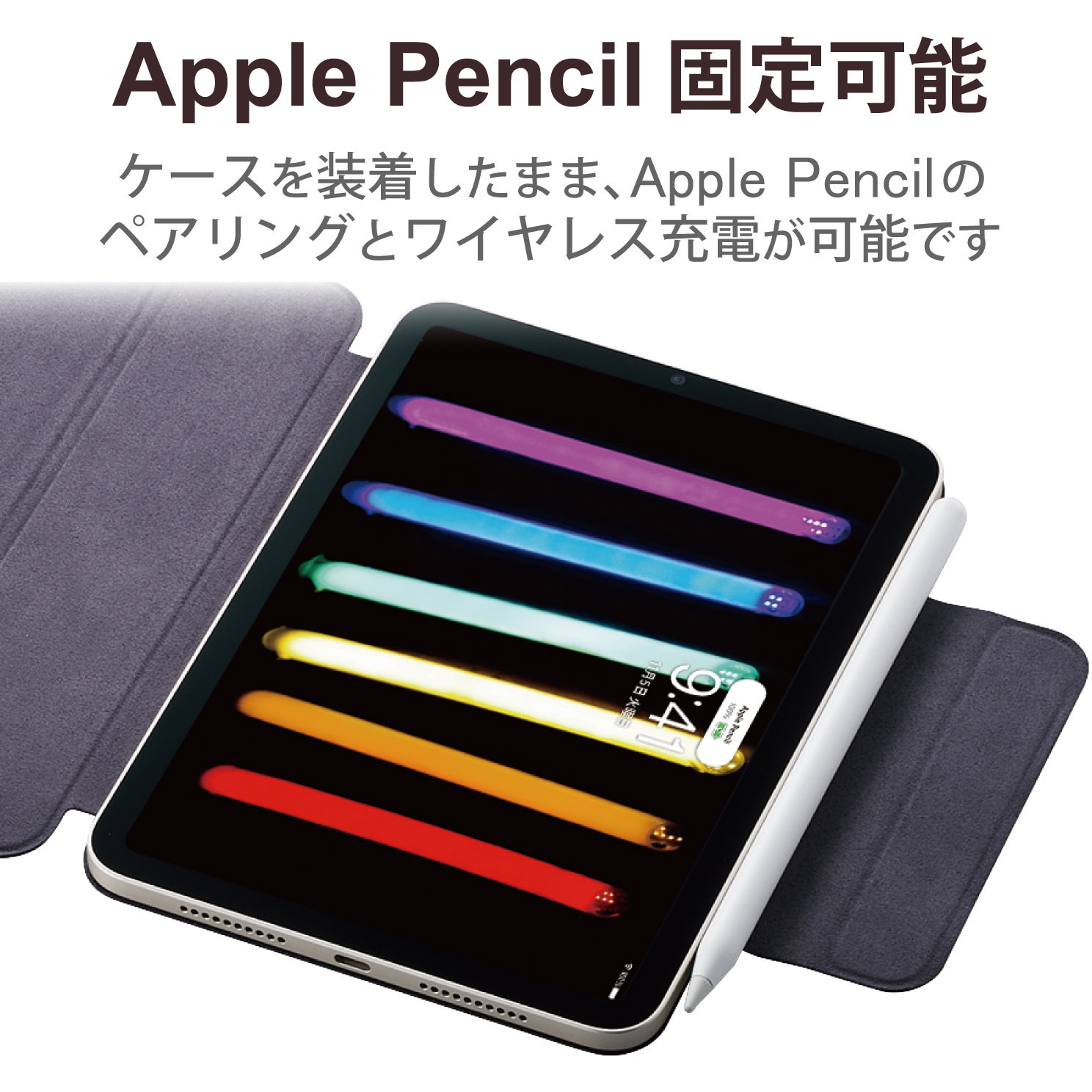 公式ライセンス Anis Illustration グラフィック レザー手帳型ウォレットタイプケース Apple iPad スマホケース 全機種対応  あぶない グッズ アイパッドケース タブレットカバー ハードケース 自立スタンド