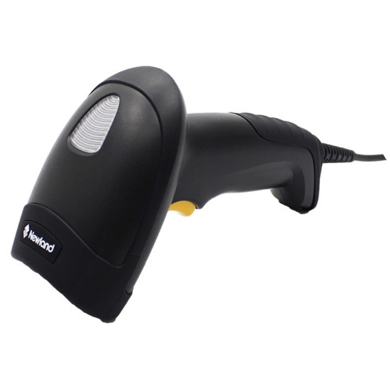 NLS-HR3280-R 日本語QR対応1次元&2次元高性能バーコードスキャナ(黒)RS232Cインターフェース 1個 Newland 【通販モノタロウ】
