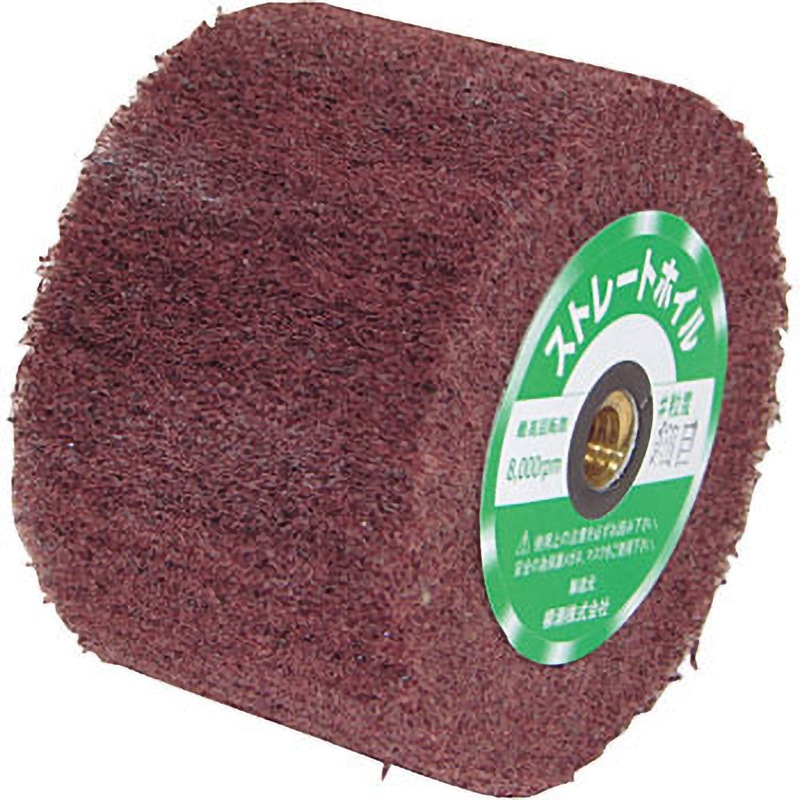 ST80N13 ユニロンフラップ(ストレート80) ヤナセ(柳瀬) 粒度600 ねじ径M10 1箱(5個) ST80N13