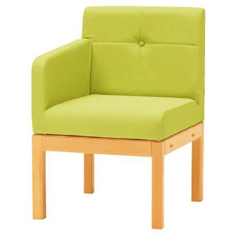 S・SB-123A・NA・ROA_CL-20Q 組合せロビーチェア オリバー 幅500mm高さ770mm