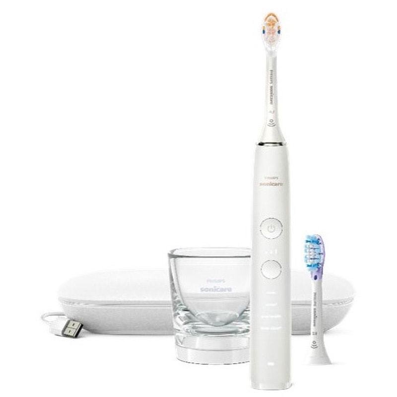Sonicare 9000 HX9911/82本体 替えブラシブラック5本セット 電動歯ブラシ ダイヤモンドクリーン9000 ブルーブラック HX9911/82