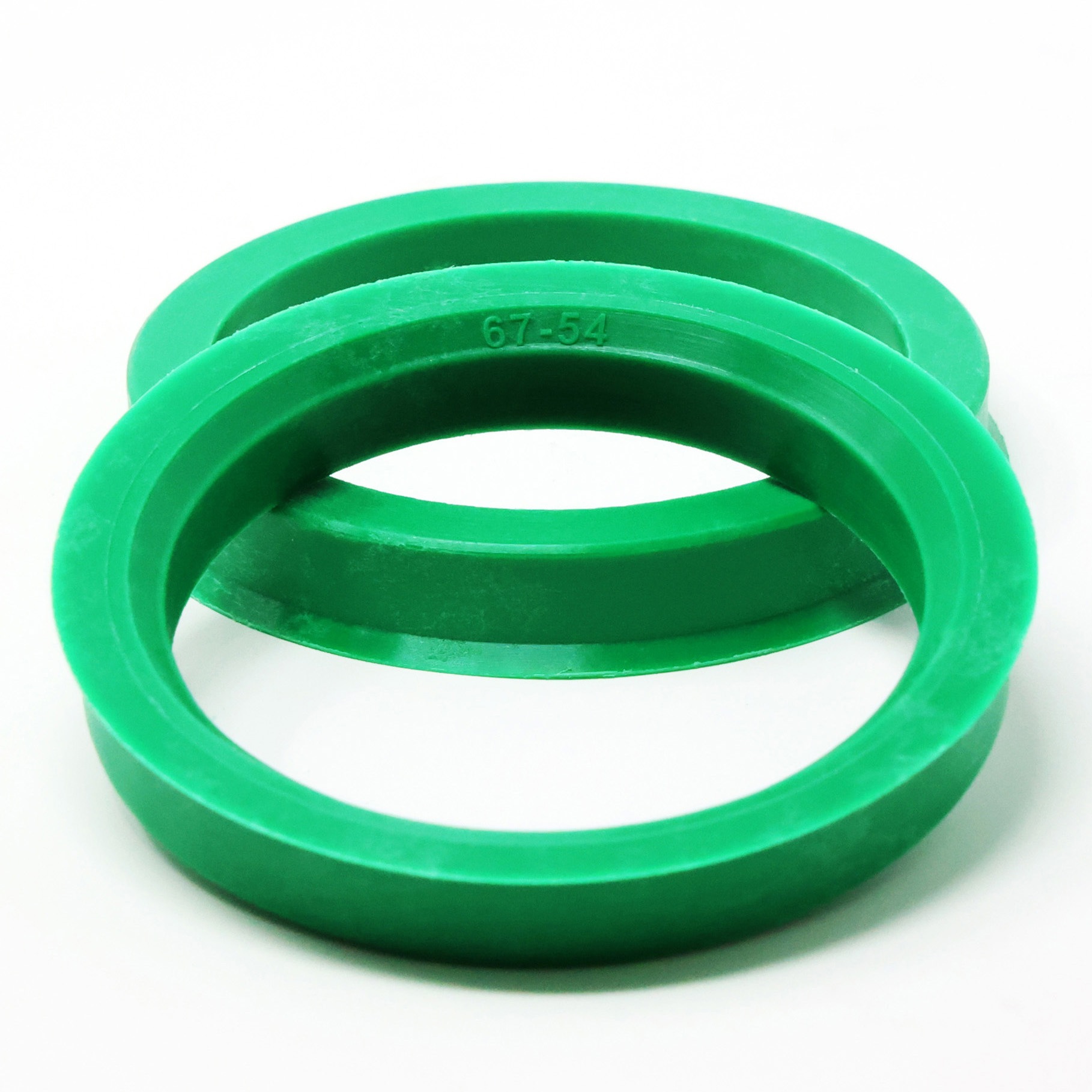 HR654 外径Φ67 樹脂製ツバ付ハブリング マルエム(自動車用品) 内径54mm