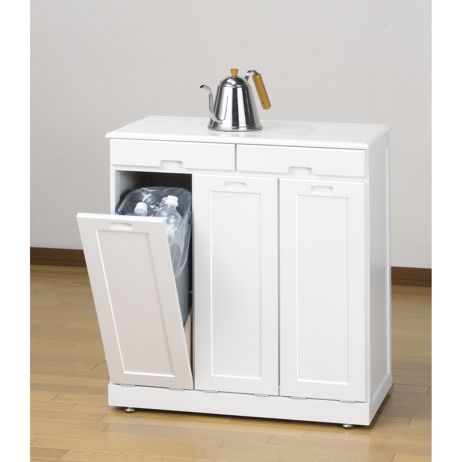 送料無料【展示品・新品】天然木大容量ダストボックス（3分別）ペール２５リットル 楽天市場】【50%OFFクーポンあり☆4日20時〜先着2名】キッチン3