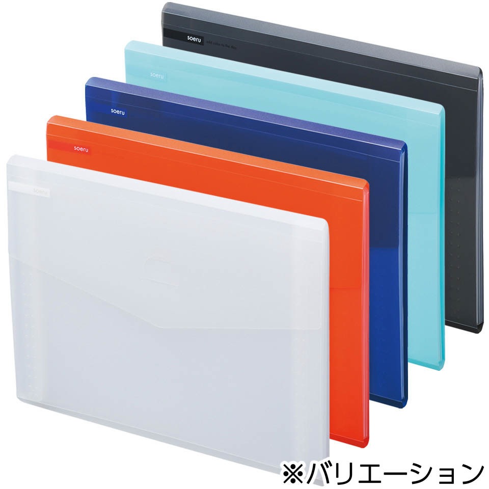 A8700-1 スリムドキュメントファイル(ヨコ型) リヒトラブ フロスト