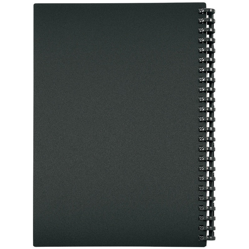 専用ノート FREE×FILE SuperNote NK-0018B ブラック 譜面ファイル 20ポケット/40