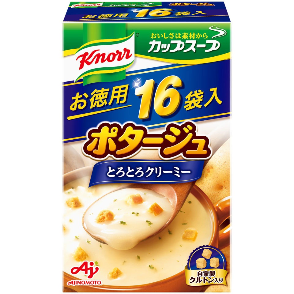 クノールカップスープ ポタージュ16袋入 1ケース(272g×12個) クノール 【通販モノタロウ】