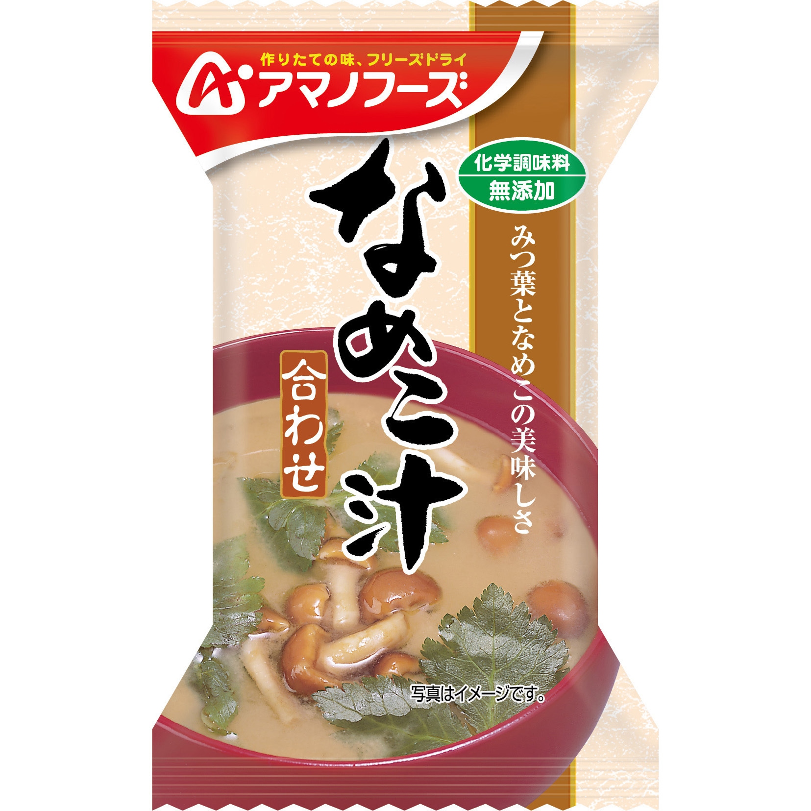化学調味料無添加 なめこ汁(合わせ) 1ケース(8g×120個) アマノフーズ 【通販モノタロウ】