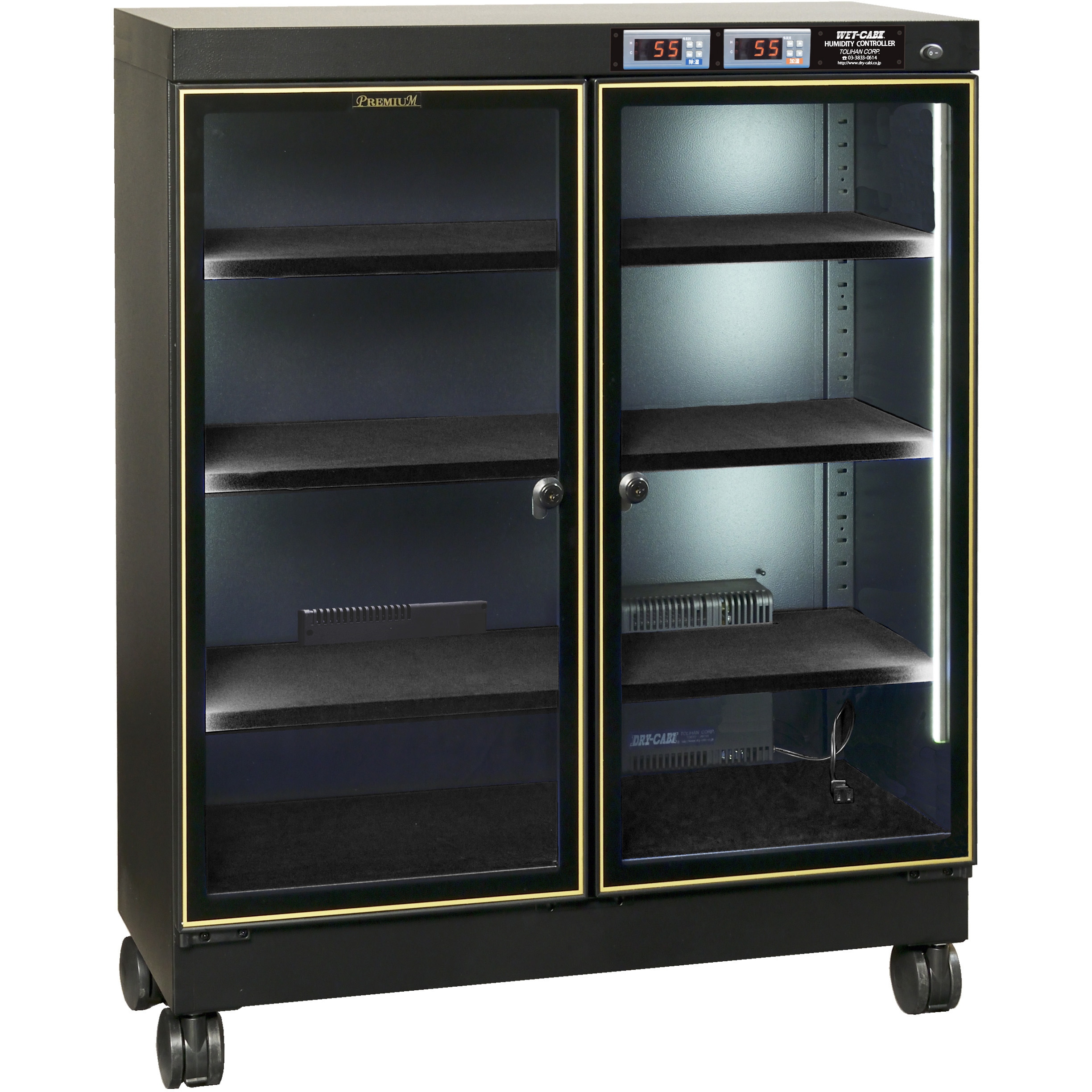 WET-202 ウエット・キャビ 恒湿槽(50～75%RH) 除湿・加湿タイプ 小型シリーズ 1台 トーリ・ハン 【通販モノタロウ】