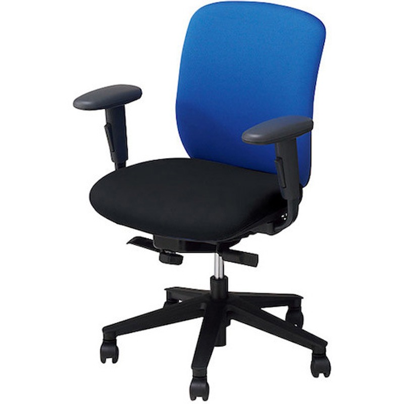 VE511FA-BLB 事務用チェア(VE511シリーズ) ナイキ 可動肘付 布張り