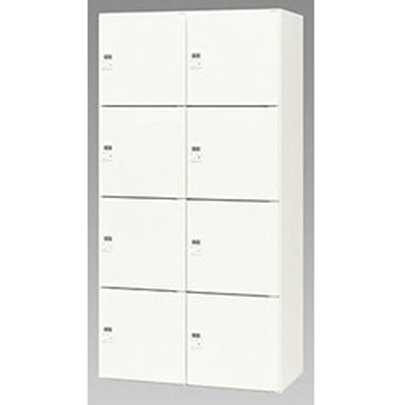 CW-0918PLD8-WW パーソナルロッカー(ダイヤル錠タイプ) ナイキ クリアーホワイト色