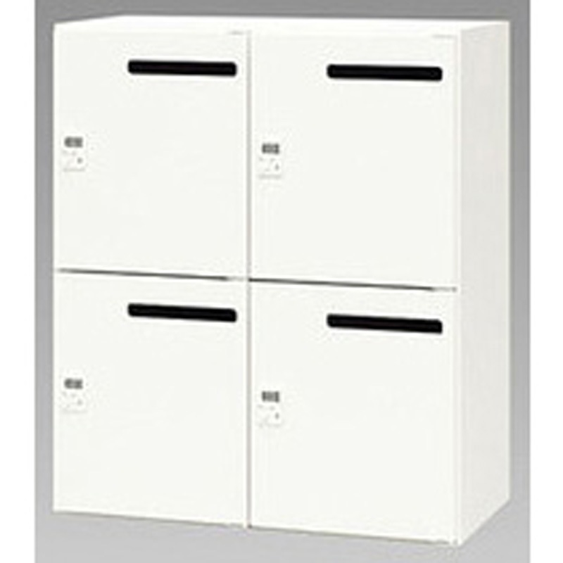 CW-0911PLMPD4-WW パーソナルロッカー(ダイヤル錠タイプ) ナイキ クリアーホワイト色