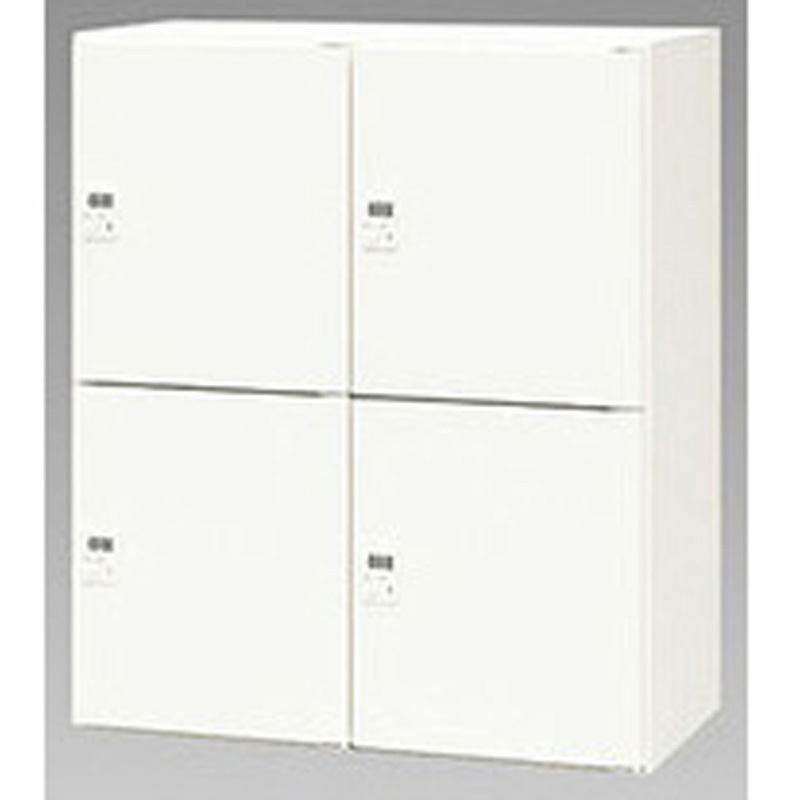 CW-0911PLPD4-WW パーソナルロッカー(ダイヤル錠タイプ) ナイキ クリアーホワイト色