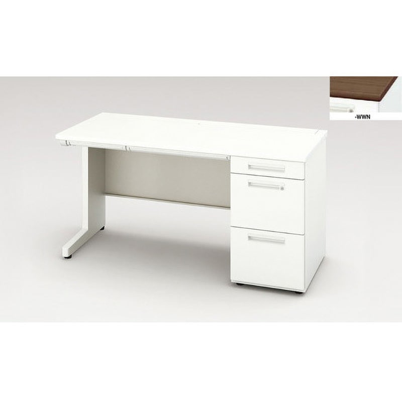 XEHH146G-WWN 片袖デスク(XEHHシリーズ) ナイキ 天板厚さ30mm