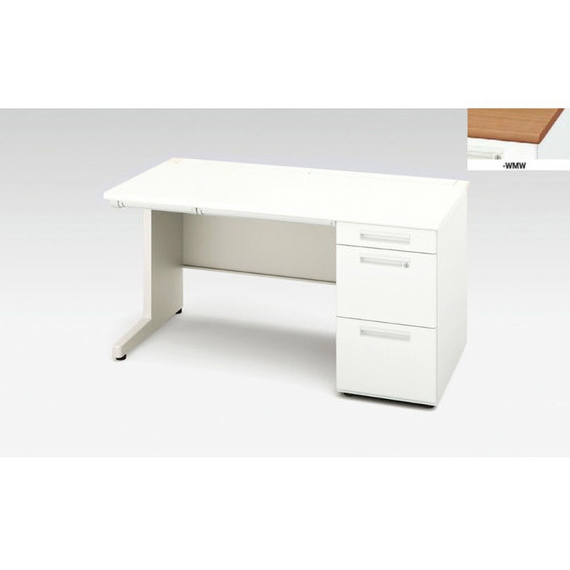 XEHH147G-WMW 片袖デスク(XEHHシリーズ) ナイキ 天板厚さ30mm