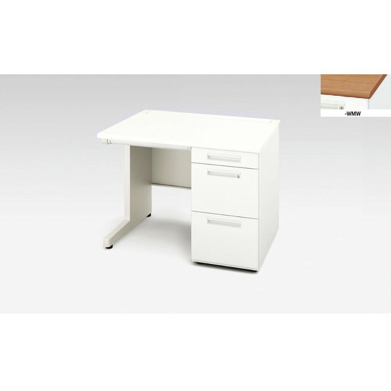 XEHH107G-WMW 片袖デスク(XEHHシリーズ) ナイキ 天板厚さ30mm