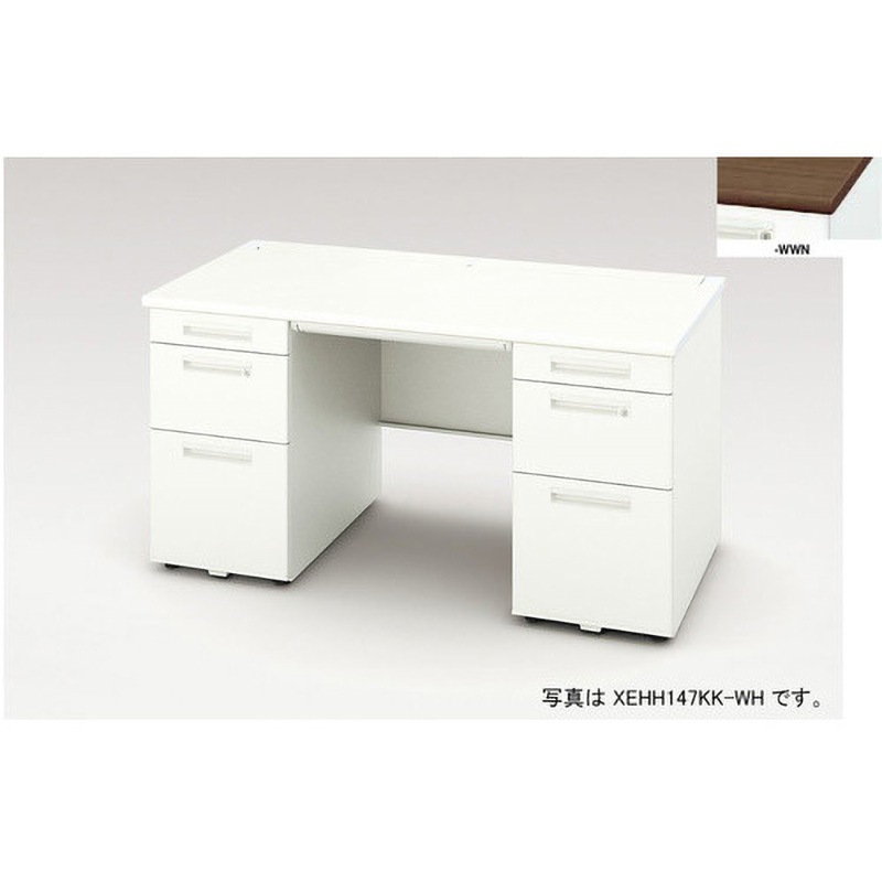 XEHH167KK-WWN 両袖デスク(XEHHシリーズ) ナイキ 天板厚さ30mm
