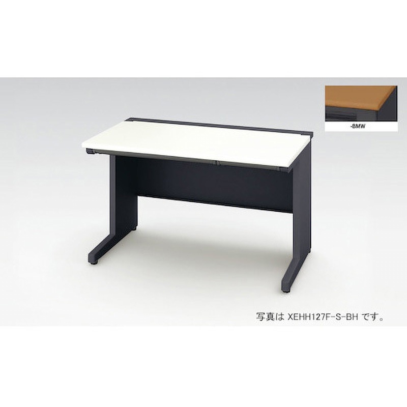 XEHH107F-S-BMW 平デスク(XEHHシリーズ) 浅型引出し付 ナイキ 天板厚さ30mm