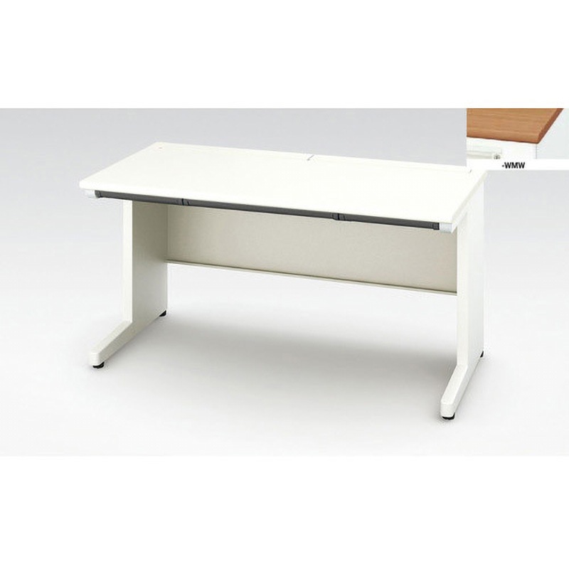 XEHH147F-S-WMW 平デスク(XEHHシリーズ) 浅型引出し付 ナイキ 天板厚さ30mm