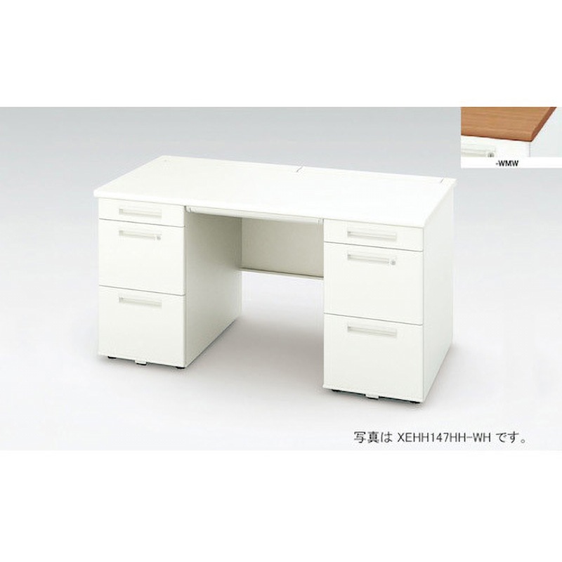 XEHH157HH-WMW 両袖デスク(XEHHシリーズ) ナイキ 天板厚さ30mm