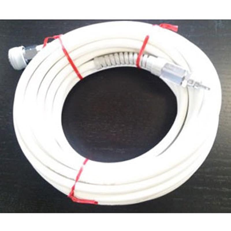 高圧エアーホース 白 長さ15m