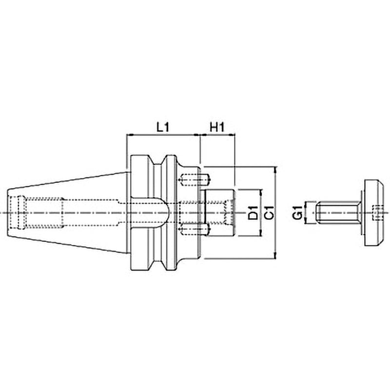 ARBOR BT40-FMOA25.4-40 ミーリングアーバー 1本 OSG(オーエスジー) 【通販モノタロウ】 17,026円