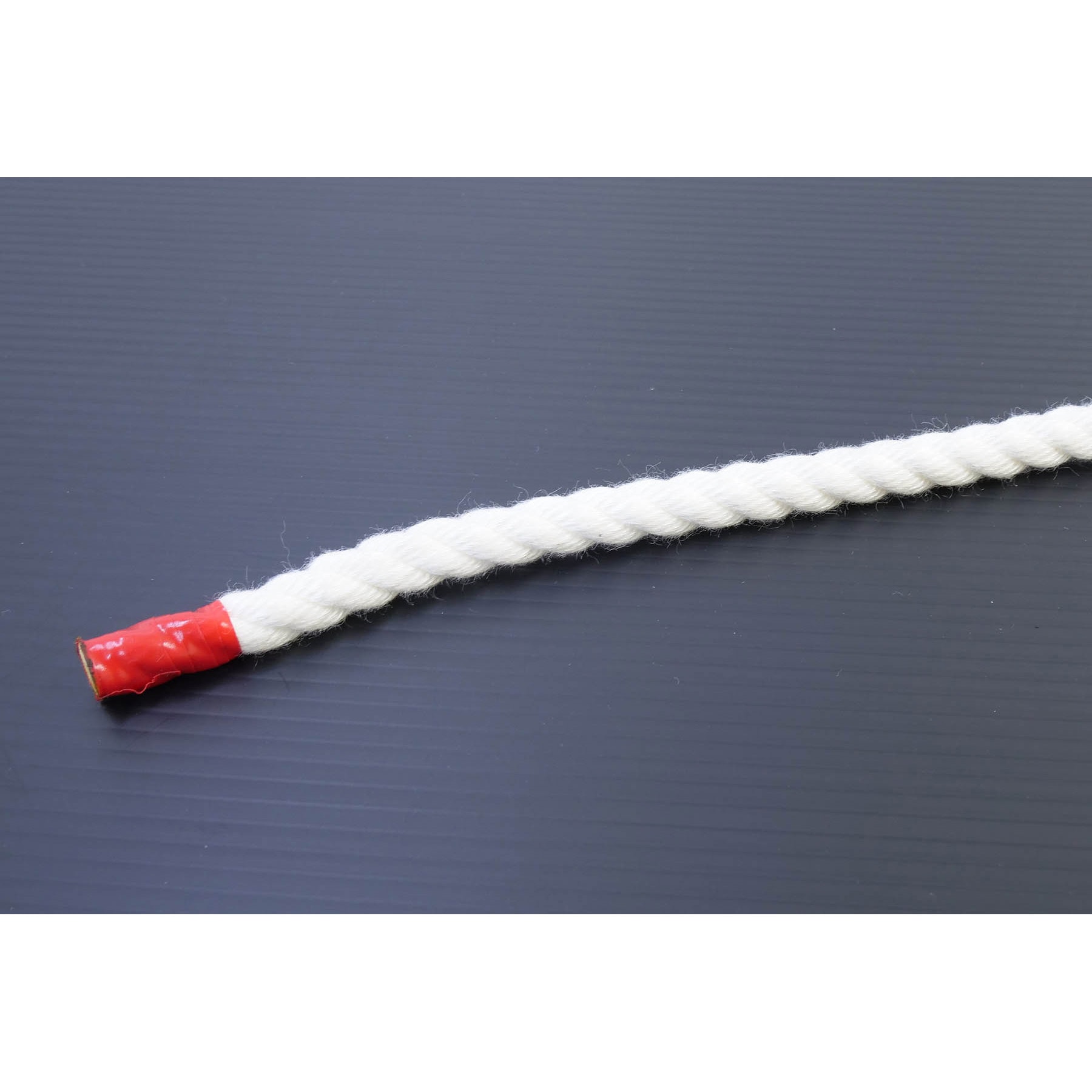 6300023904 クレモナSロープ 50m巻 グリーンクロス 白色 太さ10mm 1巻