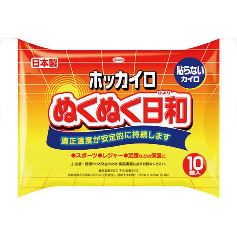 ホッカイロぬくぬく日和貼るミニ10個 × 48点[倉庫区分NO]-