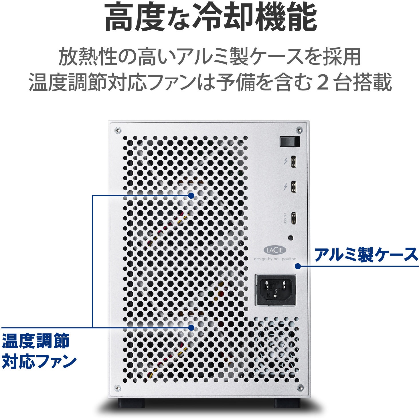 STFK24000402 LaCie 6big Thunderbolt 3 1個 LaCie(ラシー) 【通販