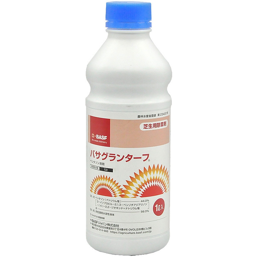 バサグランターフ液剤 1本(1L) BASF(ビーエーエスエフ) 【通販モノタロウ】 5,322円