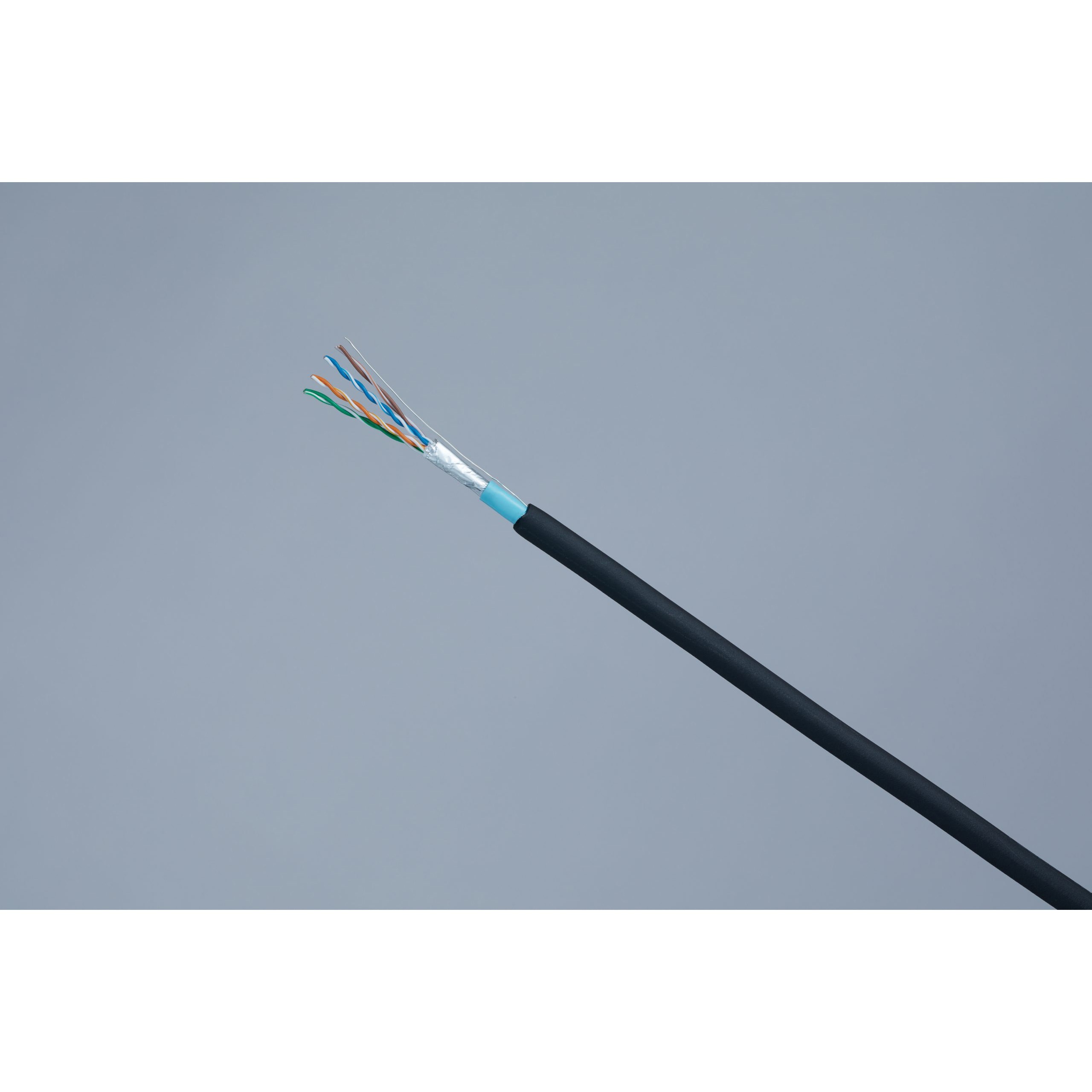 TSUNET-350E-LA-LAP-FR 0.5-4P CAT5e F/UTP(一括遮蔽)ケーブル 屋外用