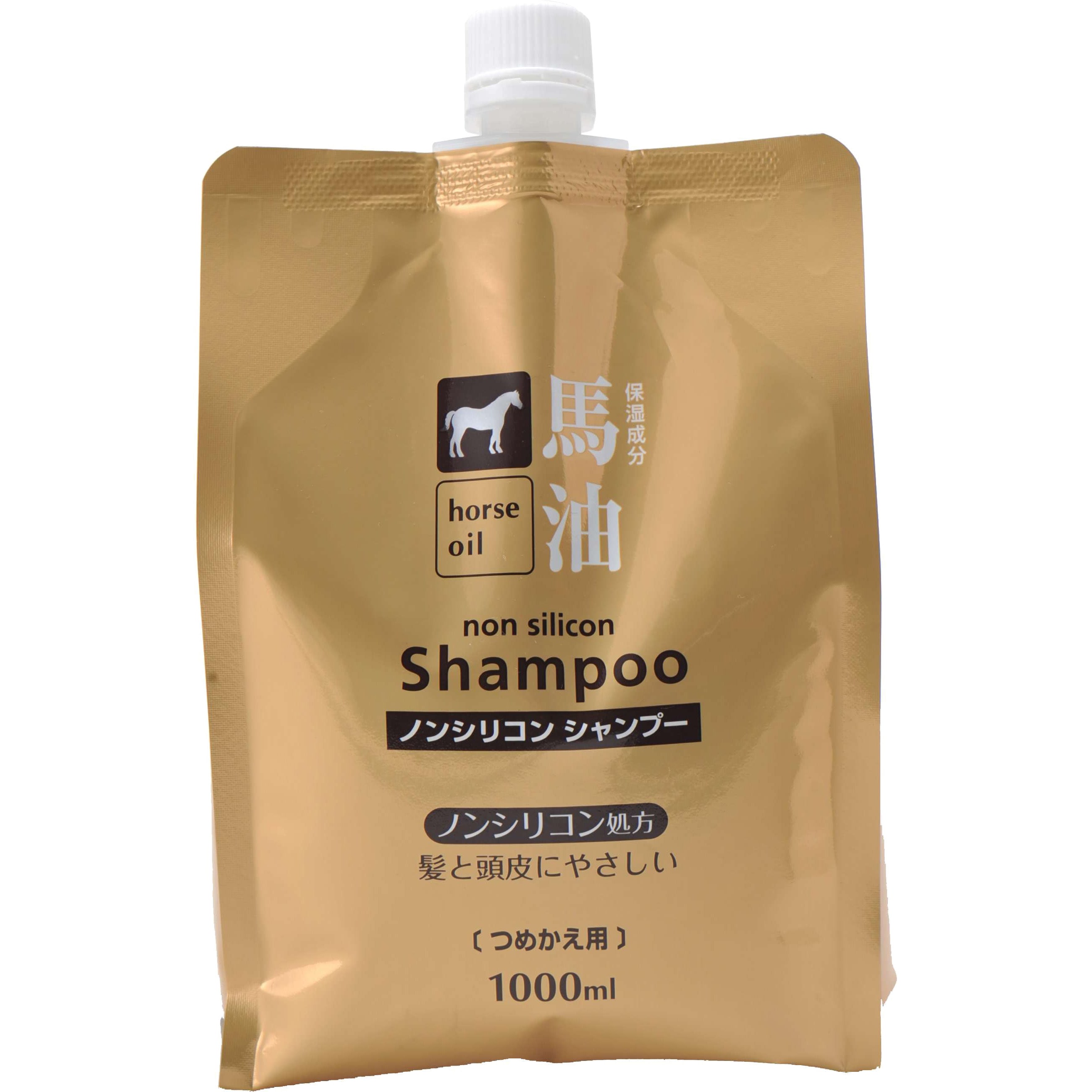 馬油シャンプー コスメステーション 詰替 1個(1000mL) 【通販モノタロウ】