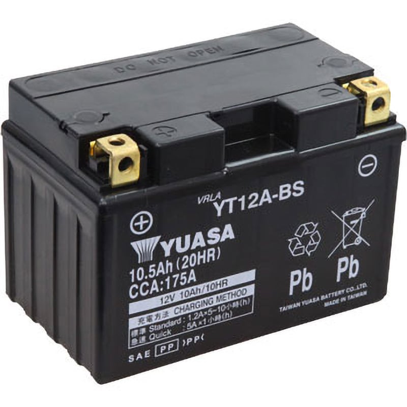【新品 送料込み】YT12A-BS バッテリー 台湾ユアサ/YUASA バイク用
