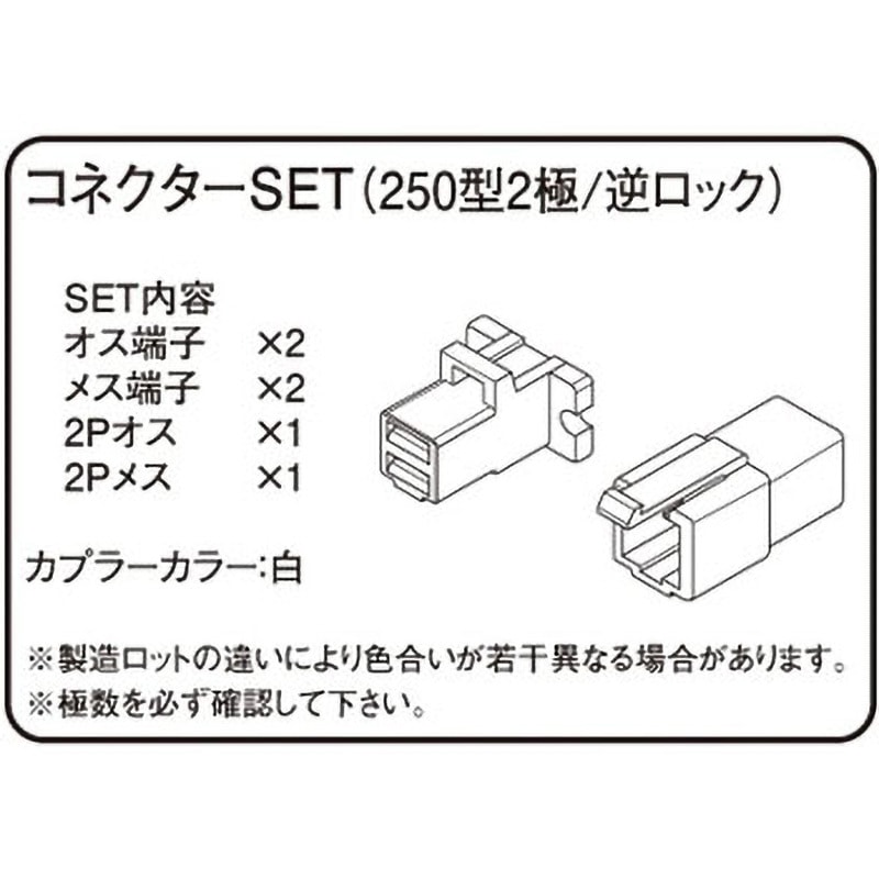 0900-755-02008 コネクターSET(110型/250型/250型逆ロック) K