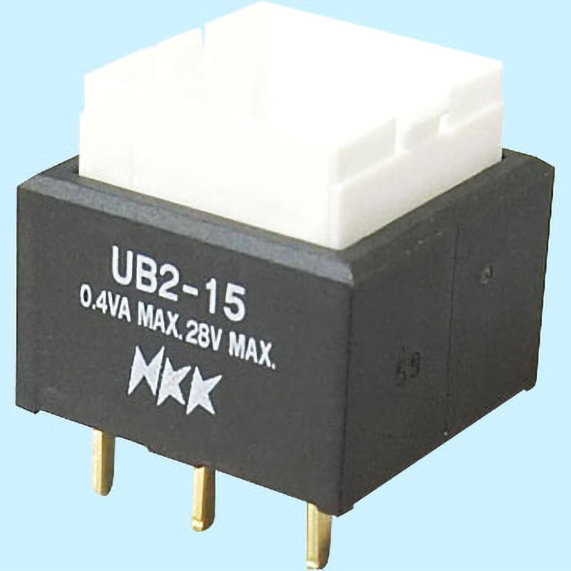 UB2-15SKP4N UB2 角型押しボタンスイッチ(スイッチのみ) 1個 NKK 