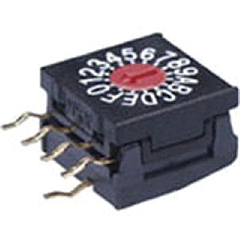 FR01-FR16H-ST ディップロータリースイッチ FR01シリーズ 1袋(50個) NKKスイッチズ(旧:日本開閉器) 【通販モノタロウ】