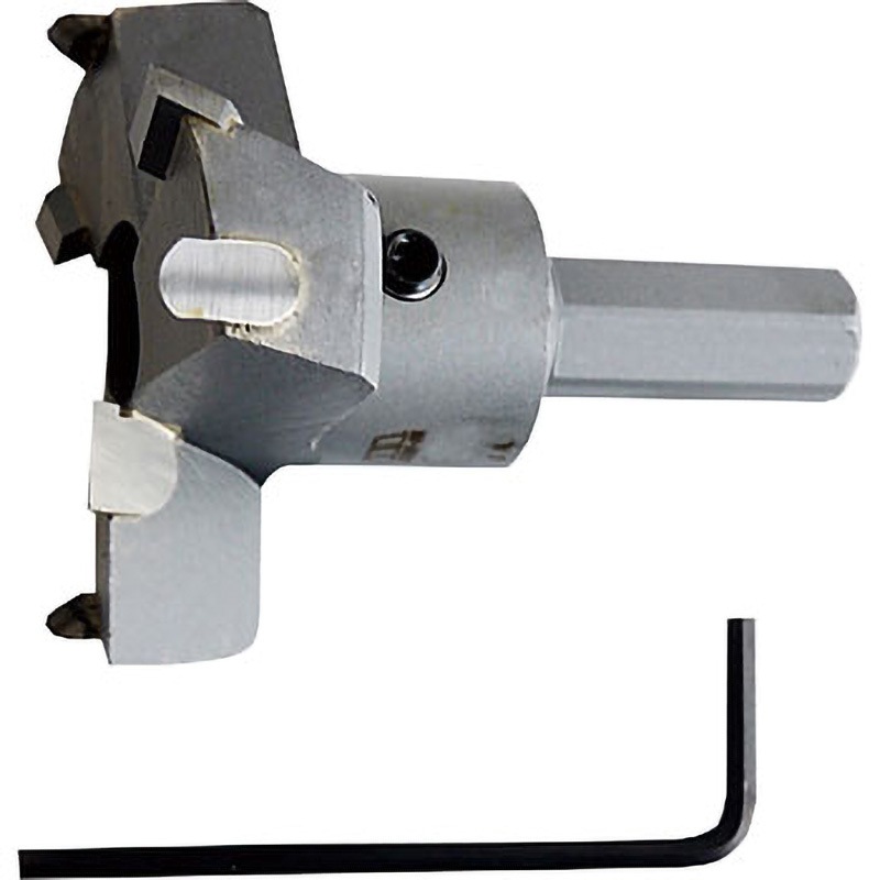 28P-C650 超硬P型座掘錐 カッター スターエム 六角レンチ 外径65mmシャンク径六角軸13mm全長66mm  28P-C650