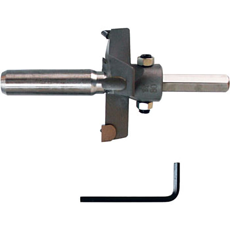 28L-1880 超硬座掘錐大口径(ドリルなし) スターエム 普通鋼製 六角レンチ 外径80mmシャンク径六角軸13mm  28L-1880 25,485円