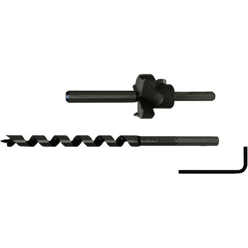 28S-D1245 超硬座掘錐小口径(ドリル付) スターエム 外径45mmシャンク径六角軸10mm  28S-D1245