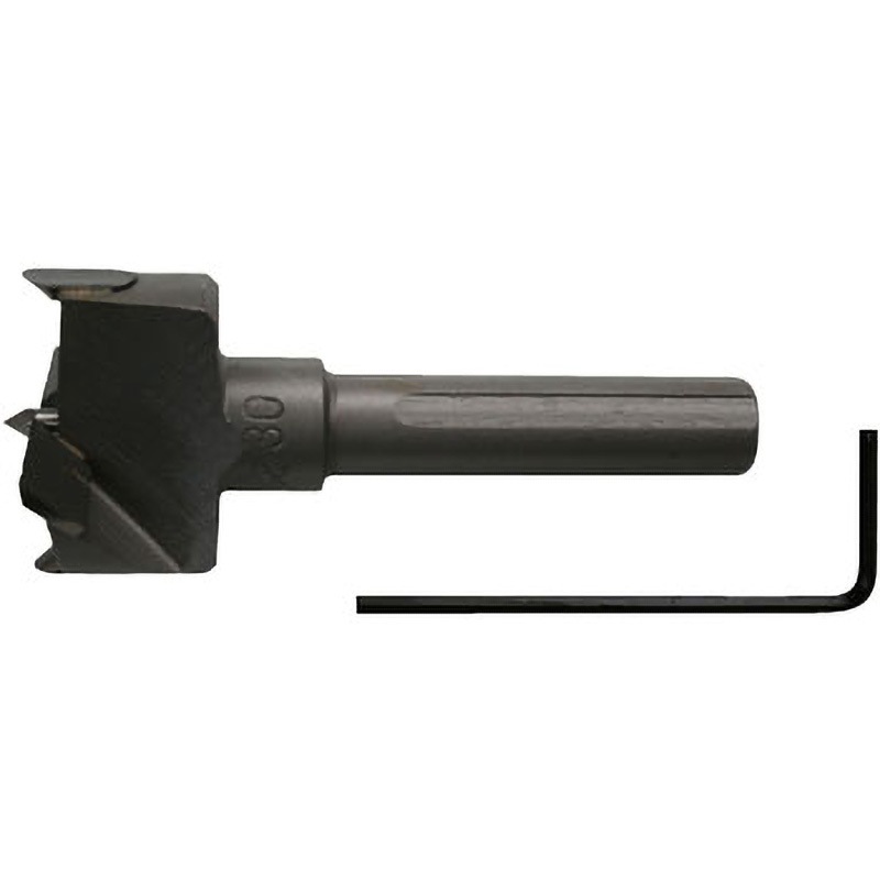 13D-300 超硬丁番錐(先三角) スターエム 六角レンチ 外径30mmシャンク径三本溝10mm全長70mm  13D-300